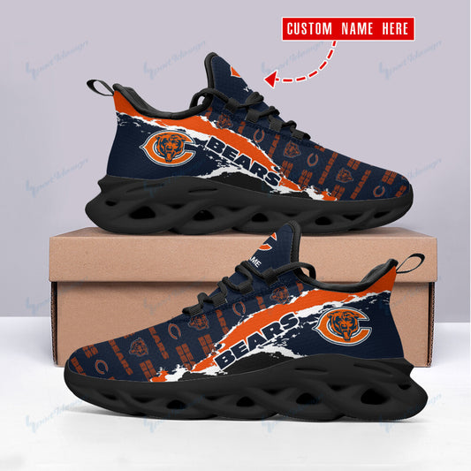 Chicago Bears Personalized Yezy Running Sneakers BB847
