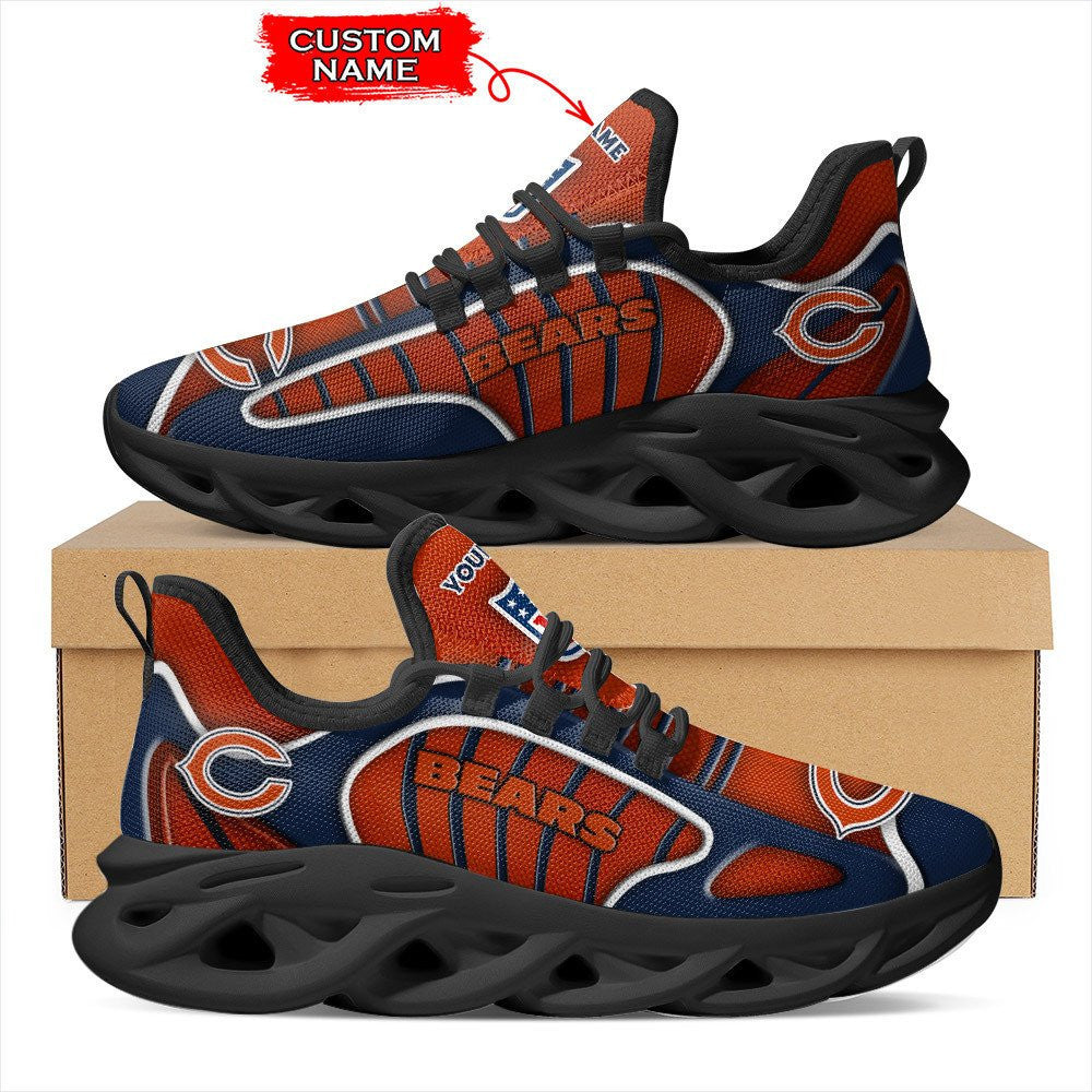 Chicago Bears Personalized Yezy Running Sneakers BG153