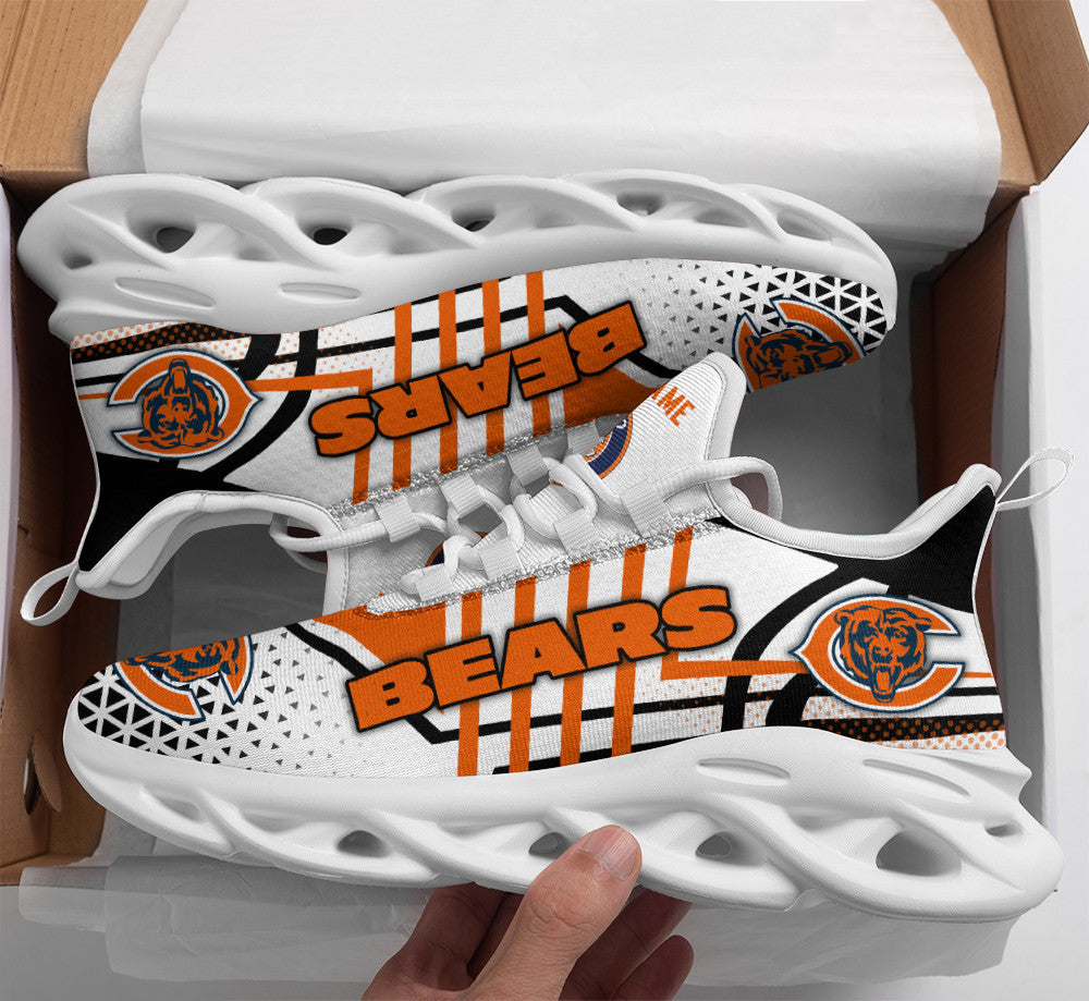 Chicago Bears Personalized Yezy Running Sneakers BG281