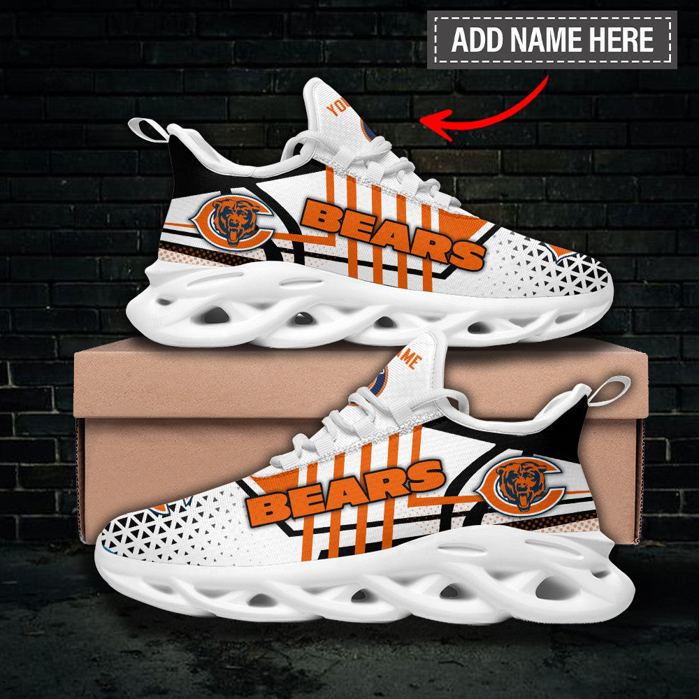 Chicago Bears Personalized Yezy Running Sneakers BG281