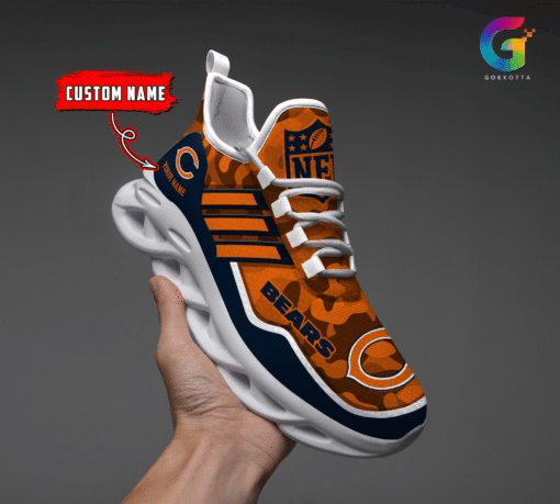 Chicago Bears Personalized Yezy Running Sneakers BG327