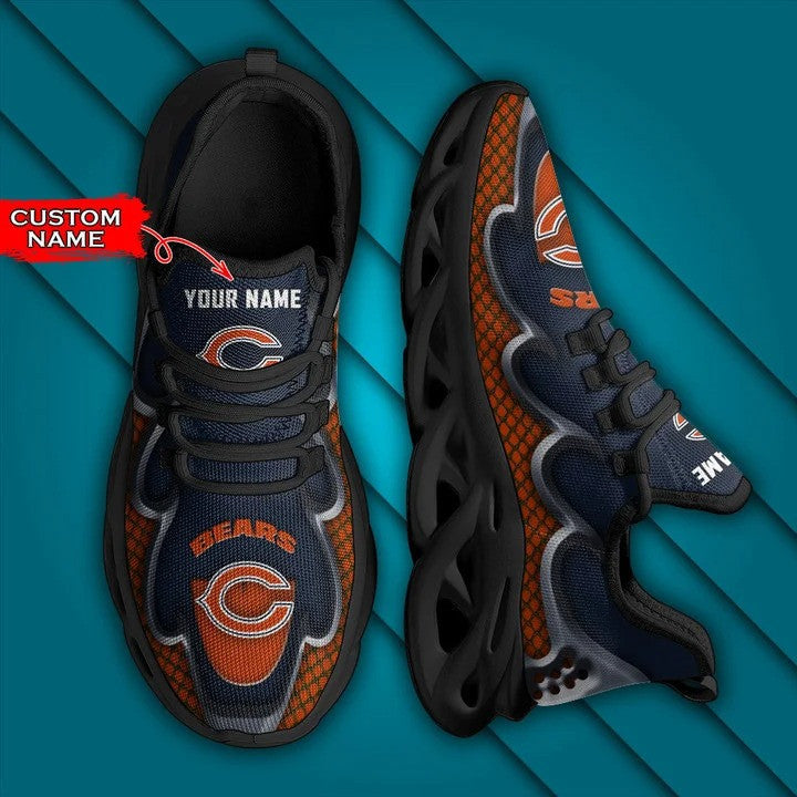 Chicago Bears Personalized Yezy Running Sneakers BG399
