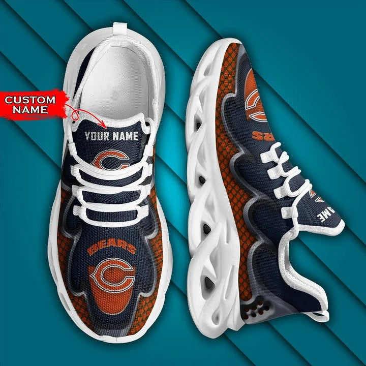 Chicago Bears Personalized Yezy Running Sneakers BG399