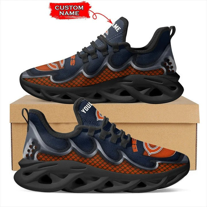 Chicago Bears Personalized Yezy Running Sneakers BG399