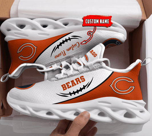 Chicago Bears Personalized Yezy Running Sneakers BG60