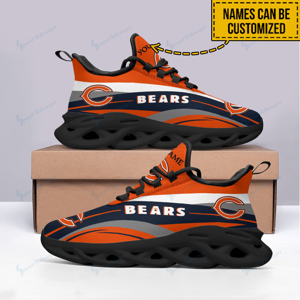 Chicago Bears Personalized Yezy Running Sneakers SPD155