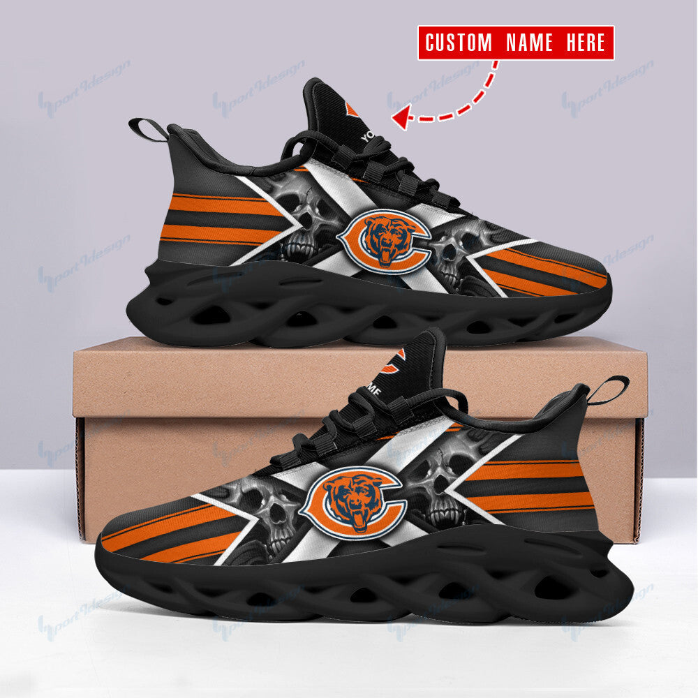 Chicago Bears Personalized Yezy Running Sneakers SPD58