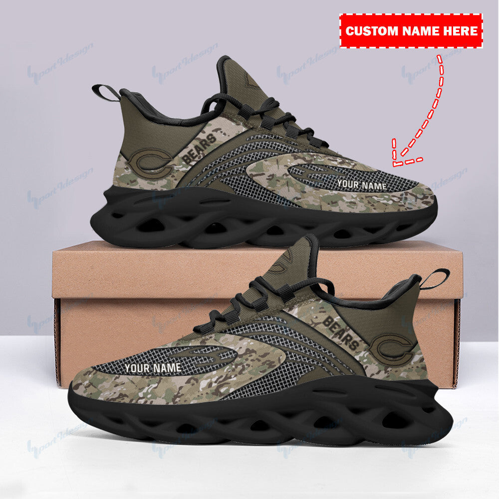Chicago Bears Personalized Yezy Running Sneakers SPD81