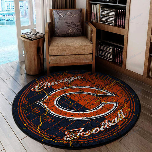 Chicago Bears Round Rug 59
