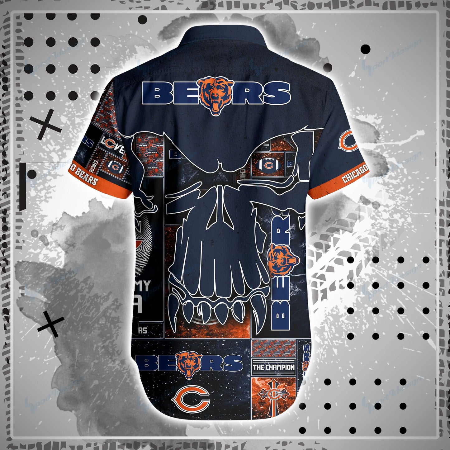 Chicago Bears Shirt and Shorts BG83