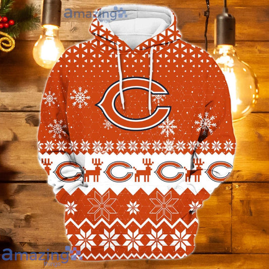 Chicago Bears Christmas Hoodie BBHD861