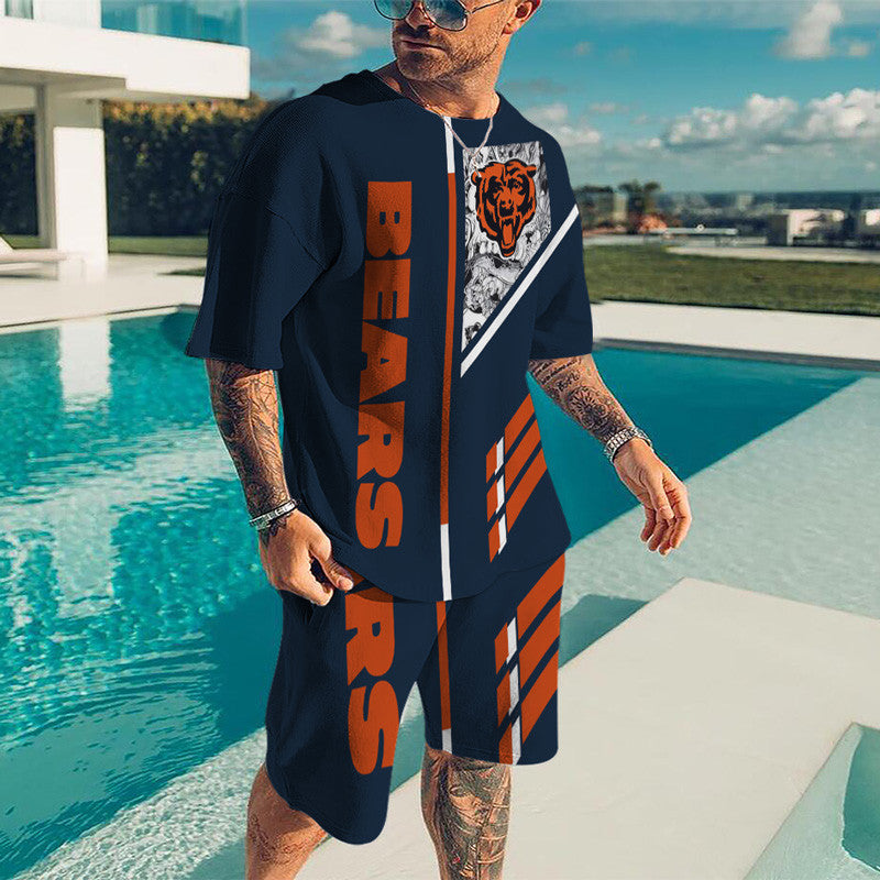 Chicago Bears T-shirt and Shorts BG24