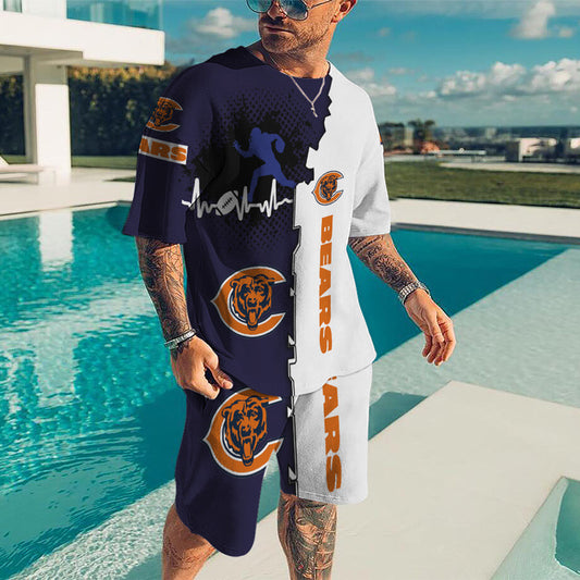 Chicago Bears T-shirt and Shorts BG39