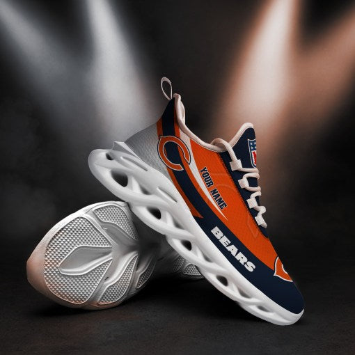 Chicago Bears Personalized Yezy Running Sneakers SPDMS789