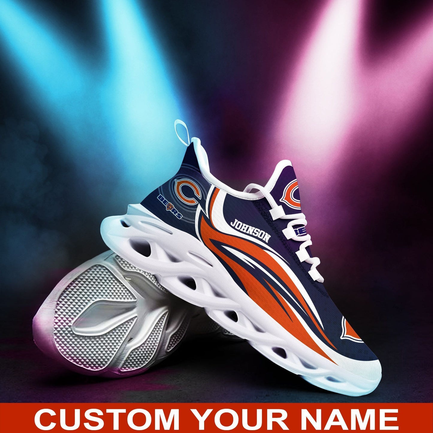 Chicago Bears Yezy Running Sneakers 142