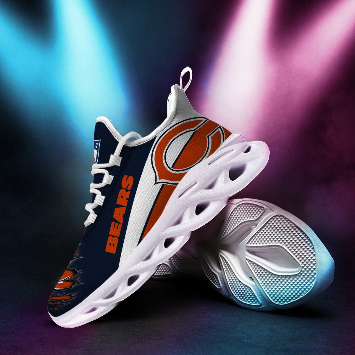 Chicago Bears Yezy Running Sneakers 912