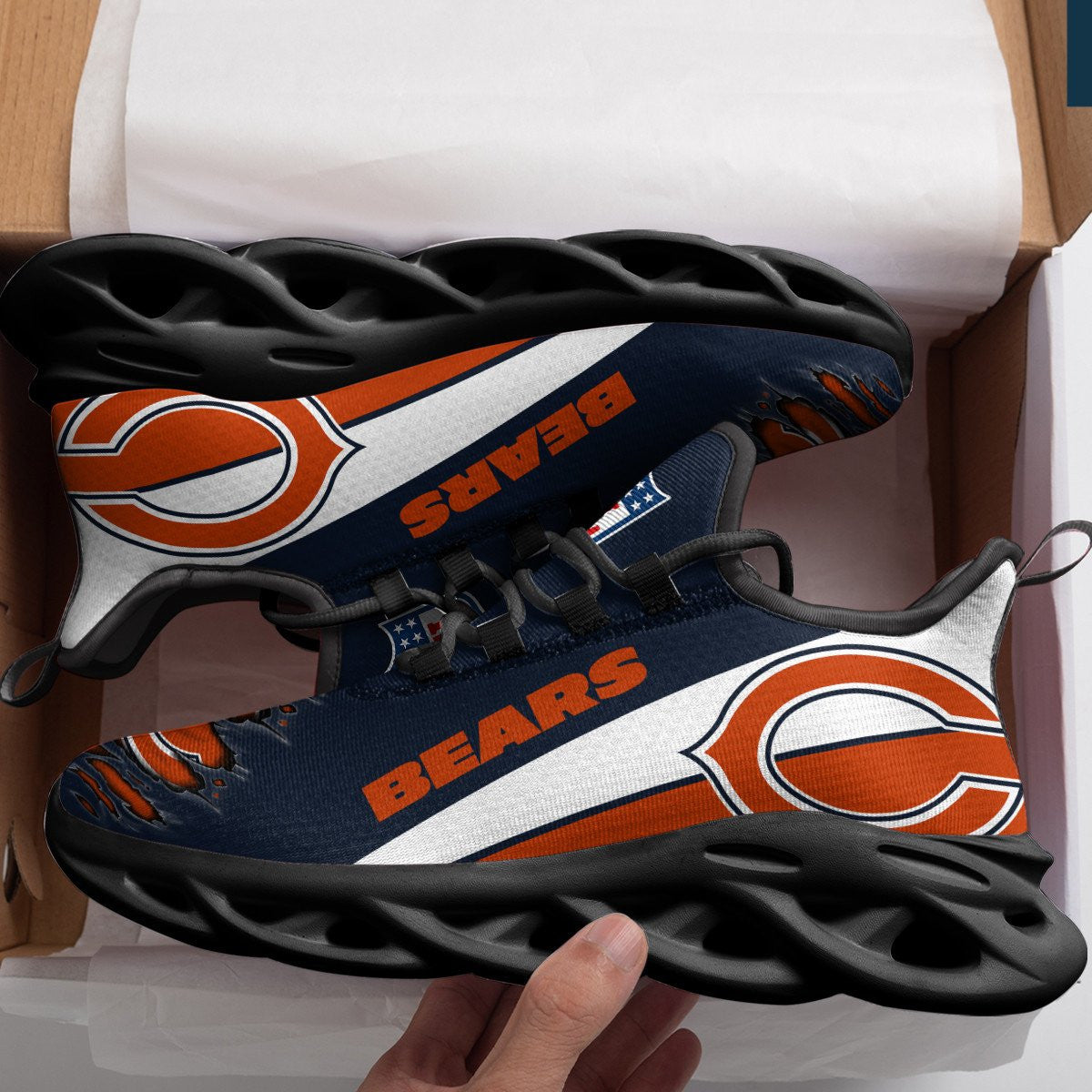 Chicago Bears Yezy Running Sneakers 912