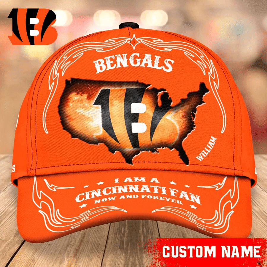Cincinnati Bengals Baseball Caps Custom Name