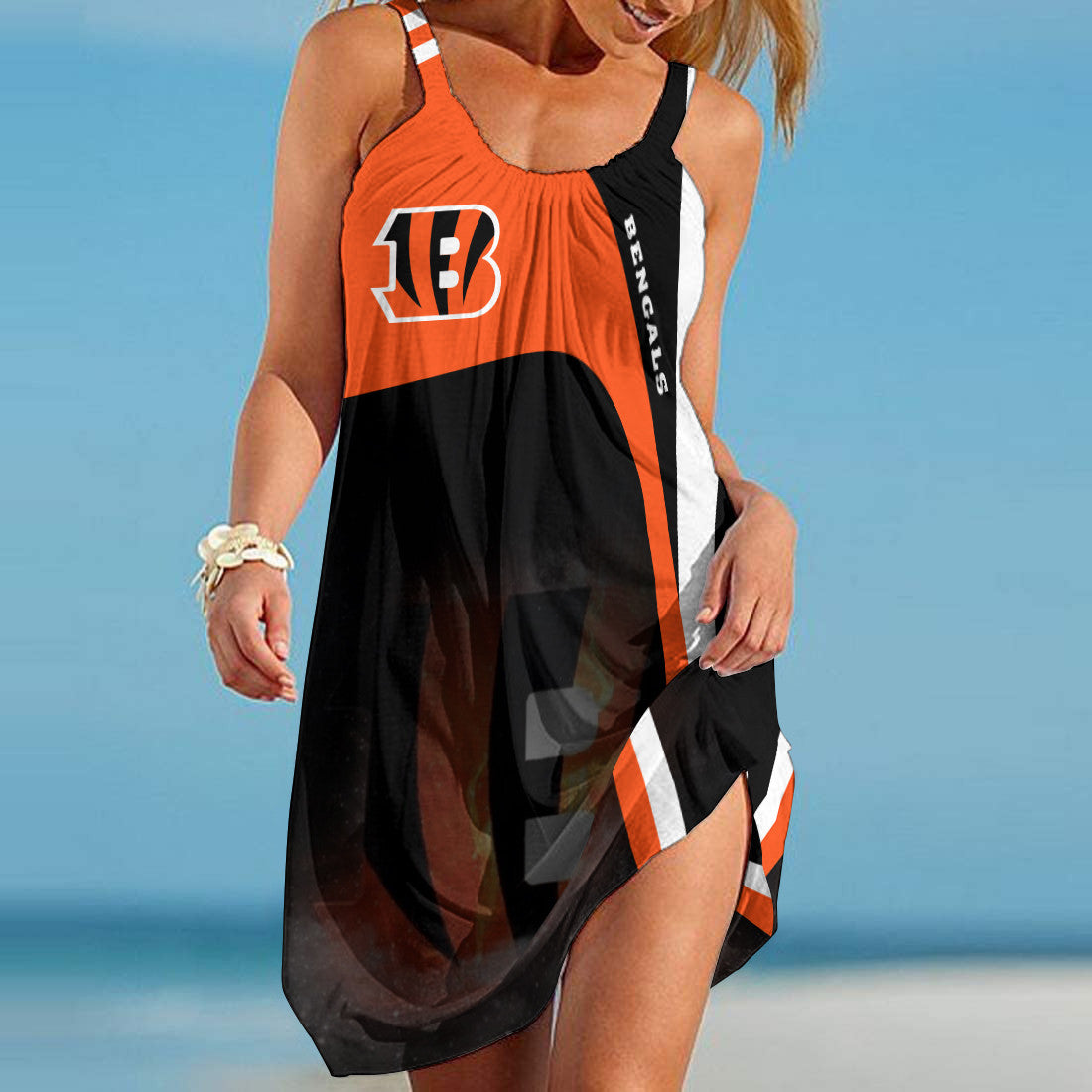 Cincinnati Bengals Beach Dress BG35
