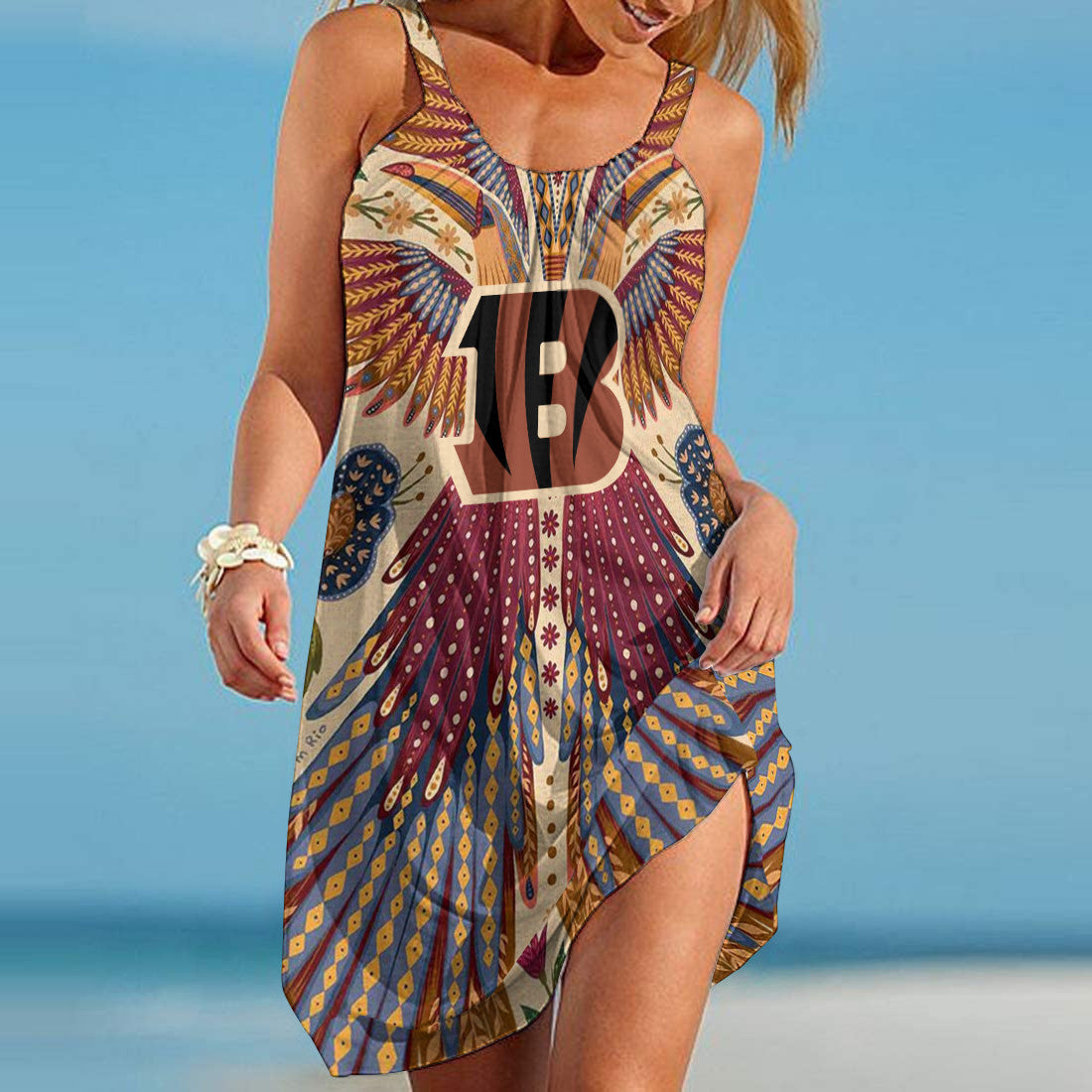 Cincinnati Bengals Beach Dress BG57