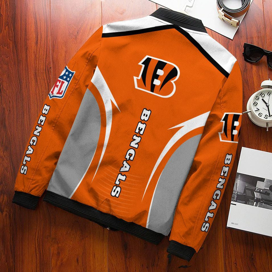 Cincinnati Bengals Bomber Jacket 161