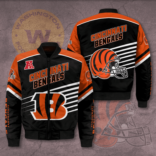 Cincinnati Bengals Bomber Jacket 168