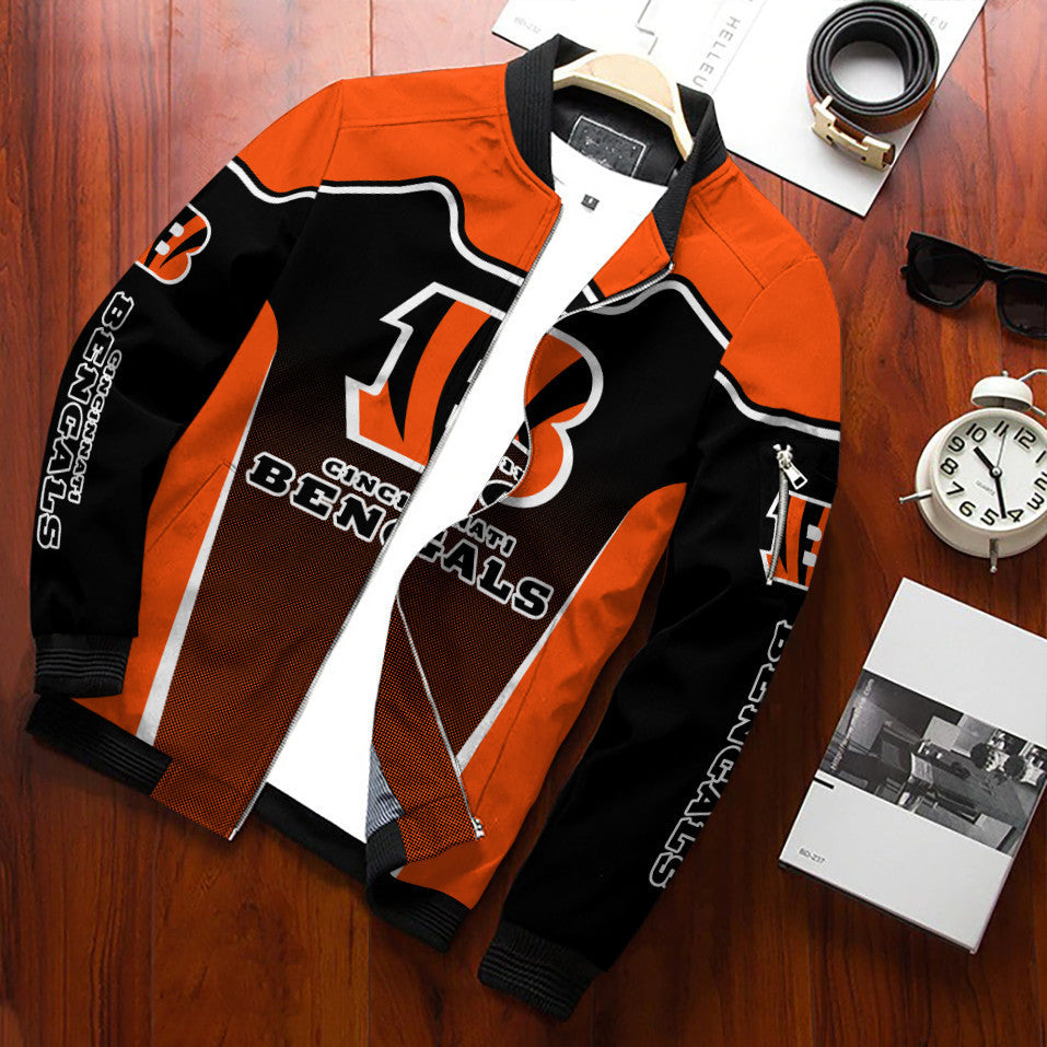 Cincinnati Bengals Bomber Jacket BG140