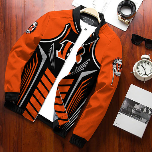 Cincinnati Bengals Bomber Jacket BG250