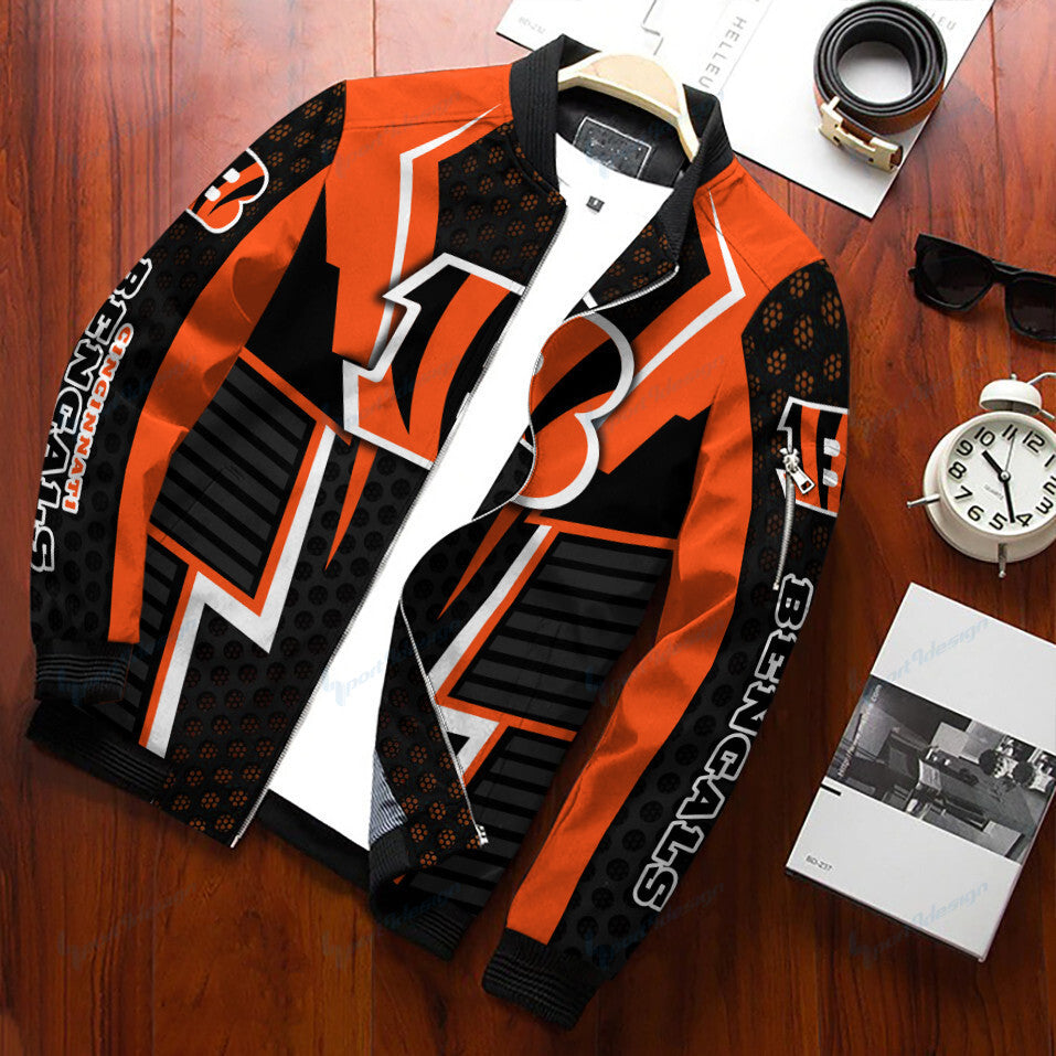 Cincinnati Bengals Bomber Jacket BG290