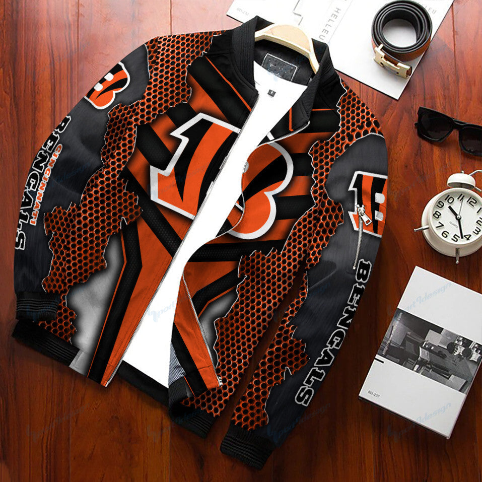 Cincinnati Bengals Bomber Jacket BG294