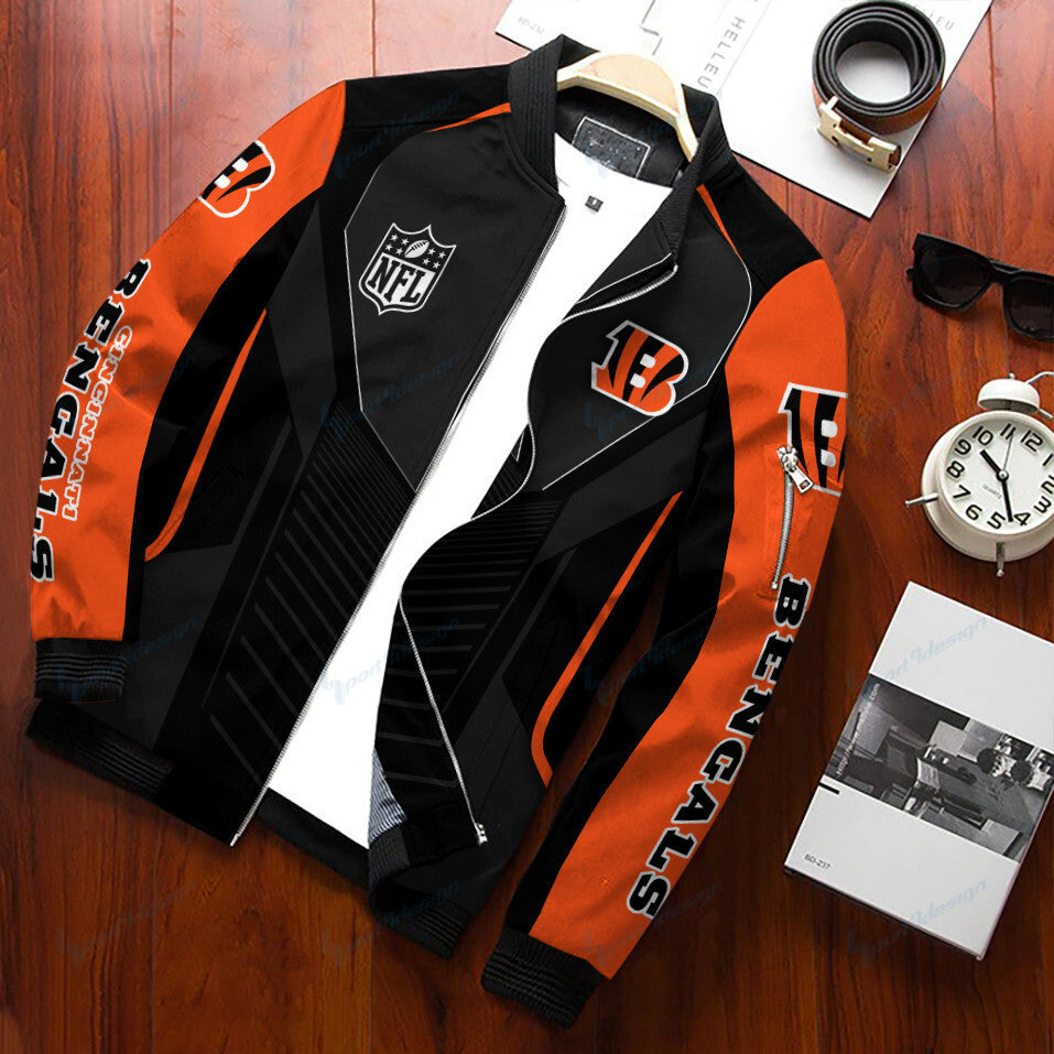 Cincinnati Bengals Bomber Jacket BG299
