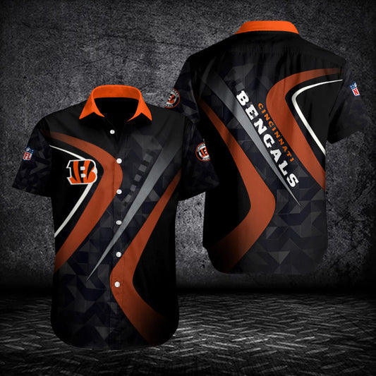 Cincinnati Bengals Button Shirts BG121