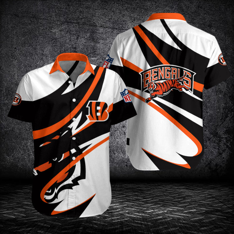 Cincinnati Bengals Button Shirts BG122
