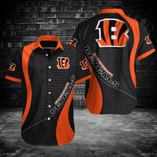 Cincinnati Bengals Button Shirts BG435
