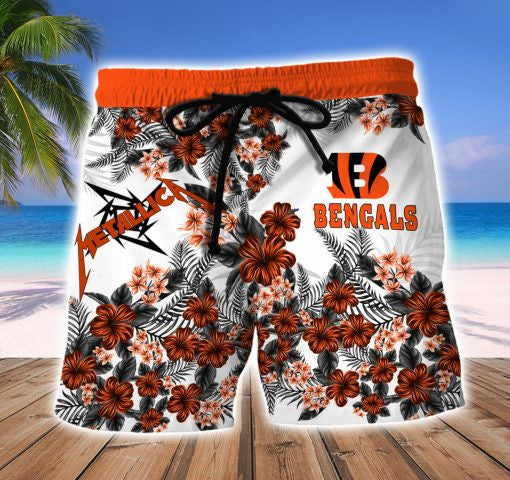 Cincinnati Bengals Hawaii Shirt & Shorts BG331