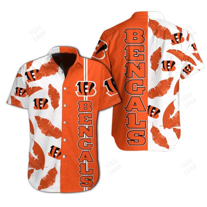 Cincinnati Bengals Hawaii Shirt & Shorts BG55
