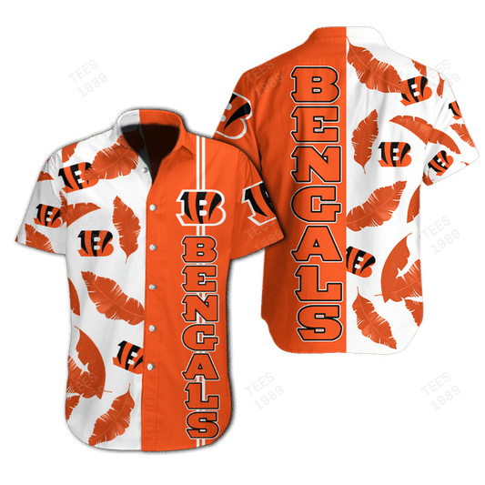Cincinnati Bengals Hawaii Shirt & Shorts BG55