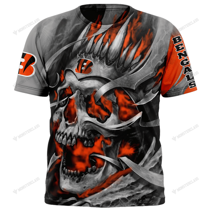 Cincinnati Bengals Limited Edition All Over Print Hoodie Sweatshirt Zip Hoodie T shirt Unisex 871