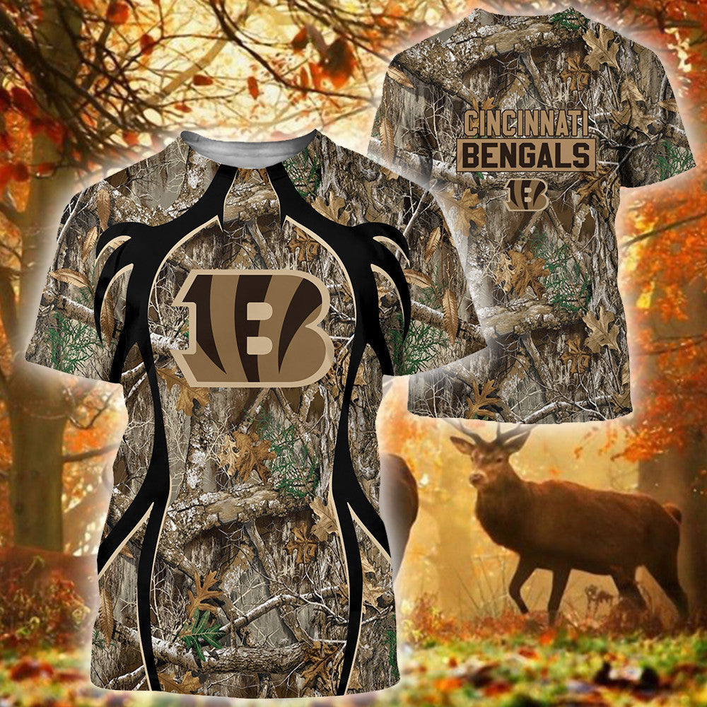 Cincinnati Bengals Limited Edition All Over Print Hoodie Sweatshirt Zip Hoodie T shirt Unisex 887