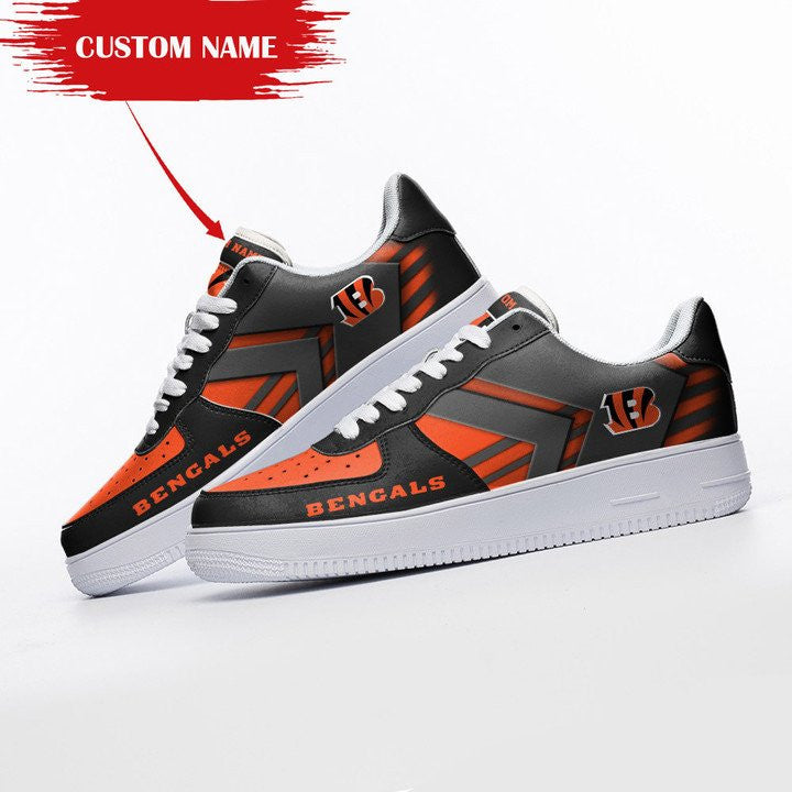 Cincinnati Bengals Personalized AF1 Shoes 323