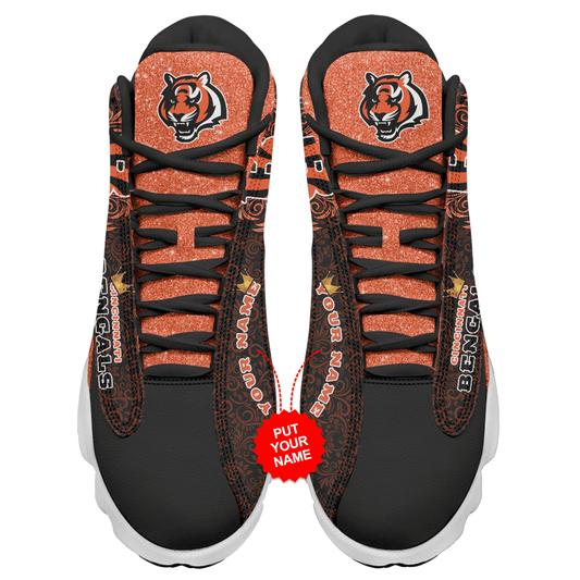 Cincinnati Bengals Personalized AJD13 Sneakers 1059