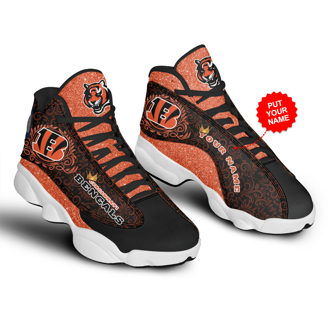 Cincinnati Bengals Personalized AJD13 Sneakers 1059