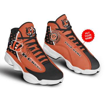 Cincinnati Bengals Personalized AJD13 Sneakers 993