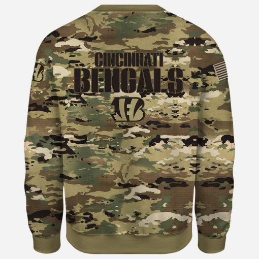 Cincinnati Bengals Personalized All Over Printed 237