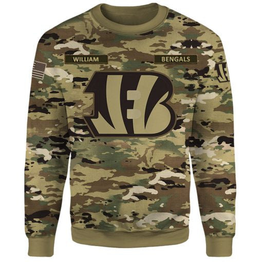 Cincinnati Bengals Personalized All Over Printed 237