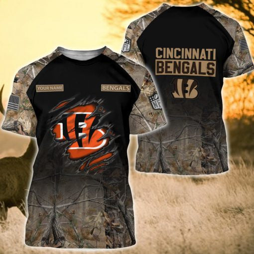 Cincinnati Bengals Personalized All Over Printed 418