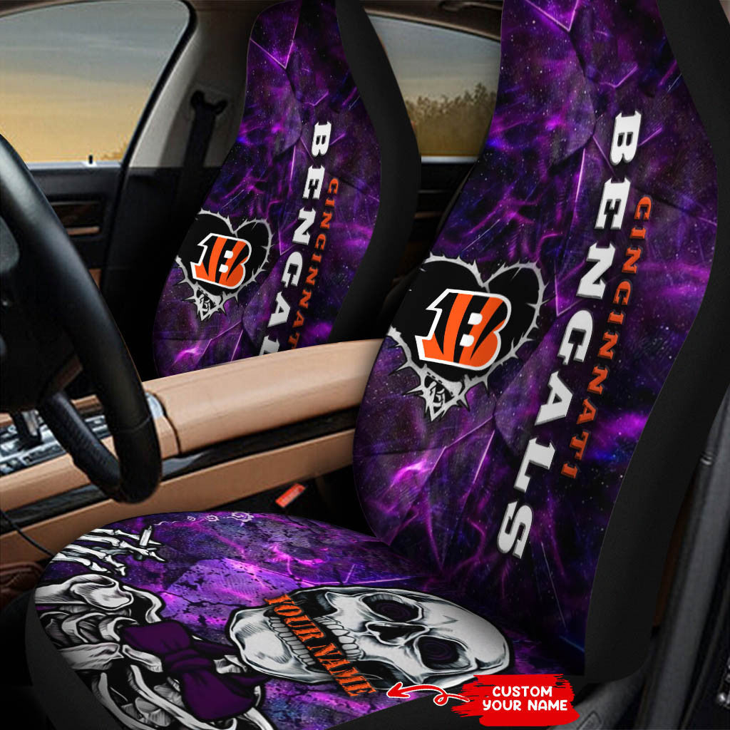 Cincinnati Bengals Personalized Car Seat Covers BG379