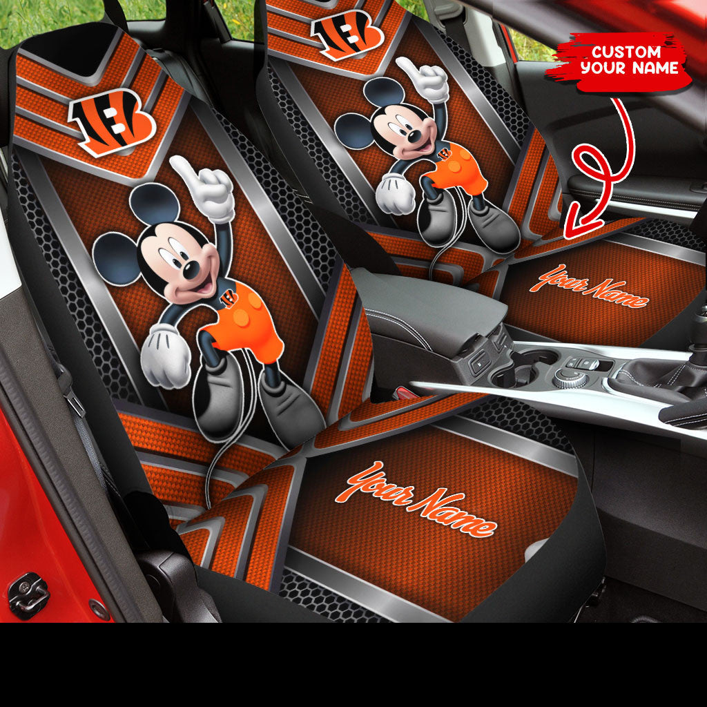 Cincinnati Bengals Personalized Car Seat Covers BG389