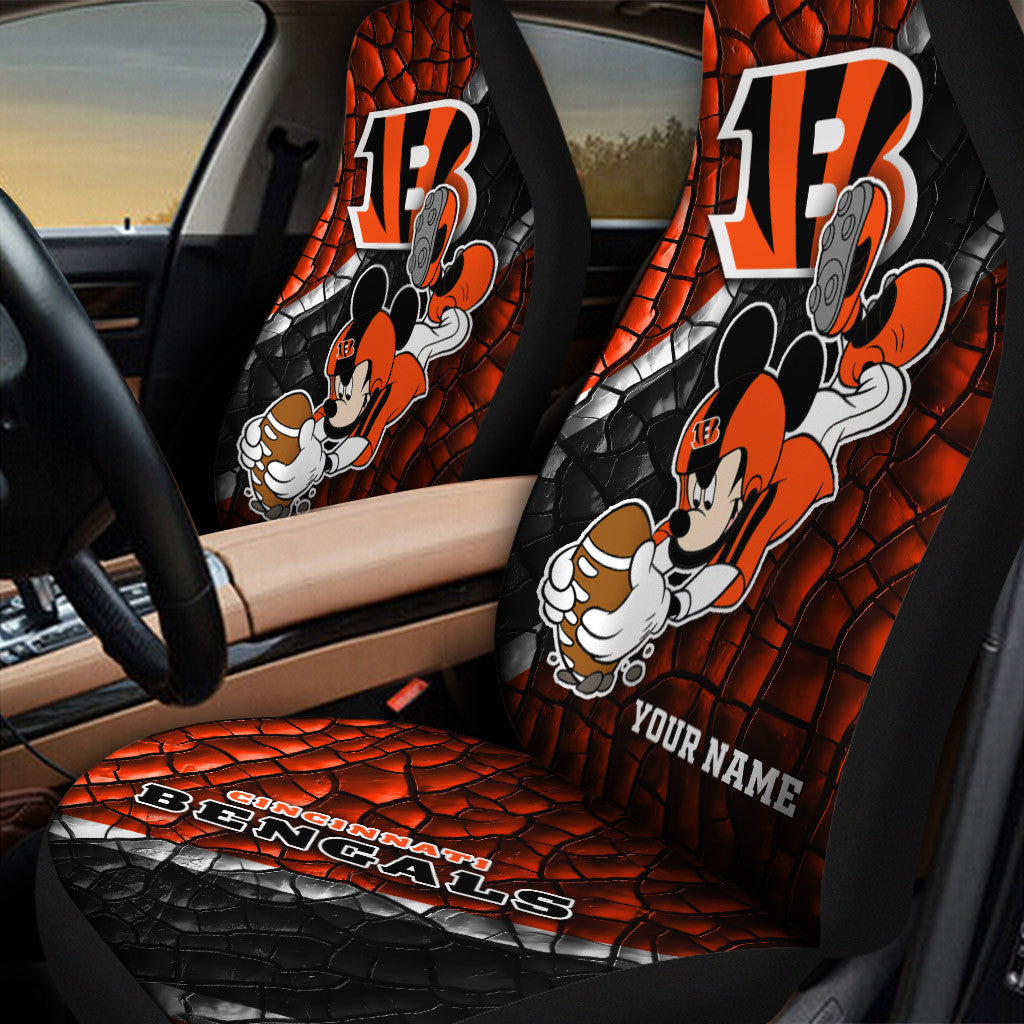 Cincinnati Bengals Personalized Car Seat Covers BG434