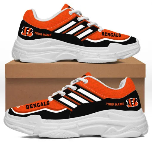 Cincinnati Bengals Personalized Chunky Sneakers 27
